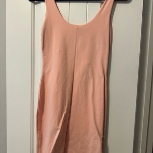 Pink and gold Bebe dress size small